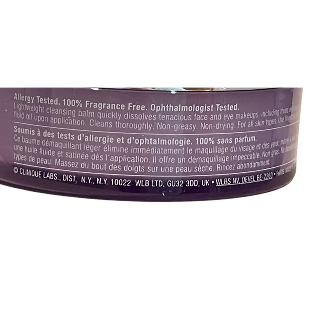Clinque Take the Day Off Cleansing Balm 3.8 oz/ 125 ml Brand New Unopened‎